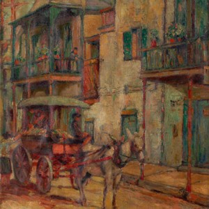 "New Orleans Carriage" Harry A. Nolan, 1923