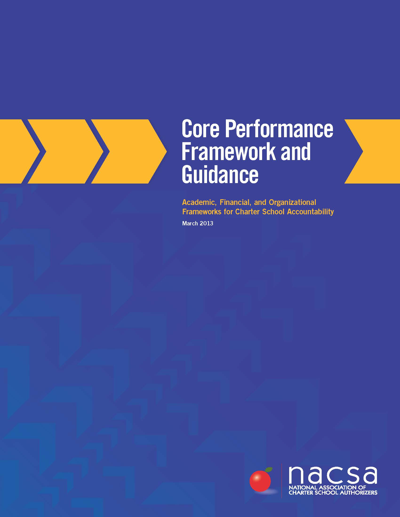 NACSA Core Performance Framework Guidance